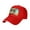 Red, variant on POBUDS - Cat Driving Desert Baseball Cap Adjustable Size for Running Workouts and Outdoor Activities All Seasons casquette for Men Women