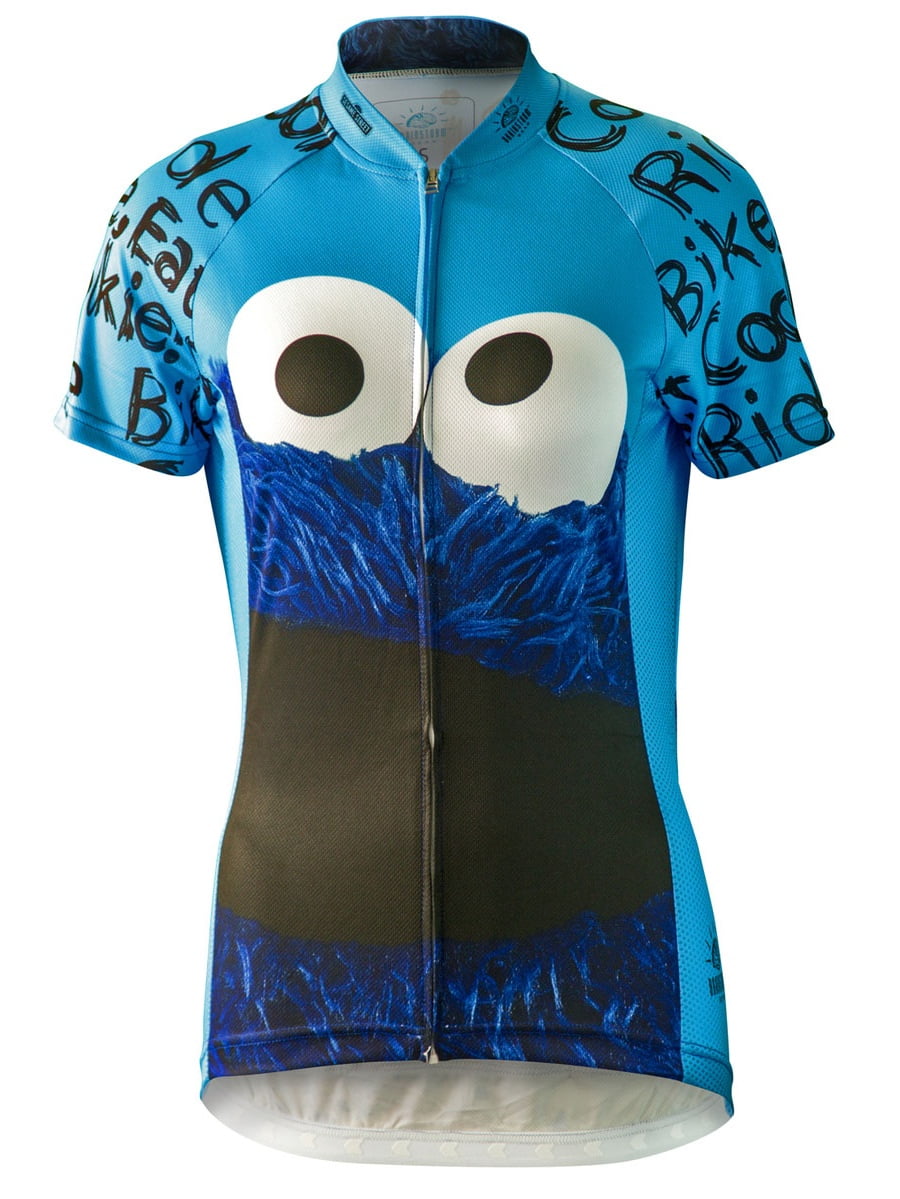 cookie monster cycling jersey