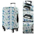 thumbnail image 5 of Blue Toned Dinosaur Pattern Luggage Cover Fashion Suitcase Cover Baggage Covers Fit 25-28 Inch Luggage (Go Travel), 5 of 5