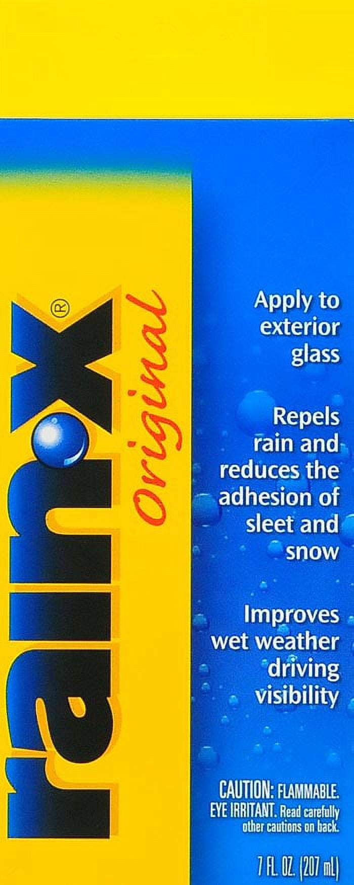 Rain-X Original Glass Cleaner Treatment Improves Driving Visibility 7oz.  Bottle for sale online