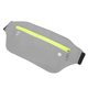thumbnail image 3 of HWJIANFE Riñonera deportiva impermeable, riñonera para el vientre, bolsa para cinturón para correr y correr (gris), 3 of 8