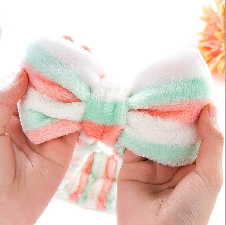 big bow headband for makeup