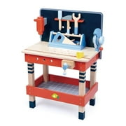 Tender Leaf Toys - Tender Leaf Tool Bench - 18 Pieces Pretend Play Construction Tool Set Made with Premium Materials and Craftsmanship - Creates Interest in DIY and Creative Role Play for Children 3+
