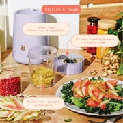 Beautiful Personal Blender Set with 12 Pieces, 240 W, Lavender by Drew Barrymore