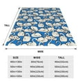 thumbnail image 3 of Sikiie Swan Birds Ultra-Soft Micro flannel Blanket Luxury All Seasons Warm Blanket for Bedding Sofa and Travel (4 sizes)-50"x40", 3 of 7