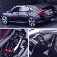 thumbnail image 4 of Vehículo de juguete fundido a escala 1/32 Honda Civic Type-R de metal, 4 of 5