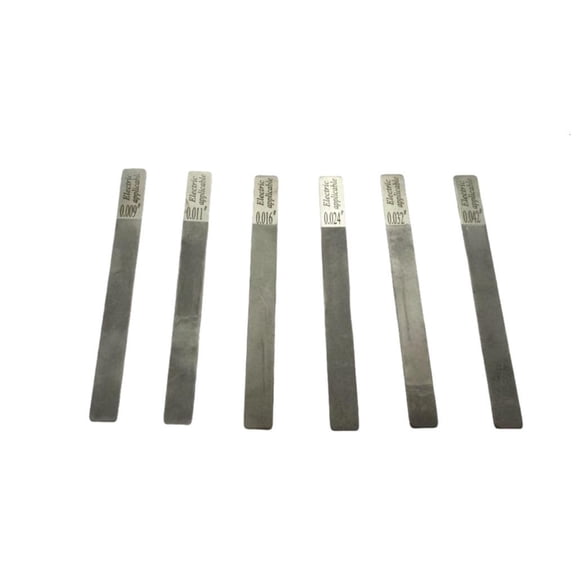 LICEWO Multiple Size Guitar Nut File Set With 6 Durable Stainless Steel Tool For Detailed String Maintenance