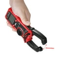 thumbnail image 4 of HABOTEST HABOTEST HT206A Digital Clamp Meter for AC/DC Voltage, Current, Resistance, and Temperature Measurement, Red, Battery Not Included, 4 of 6