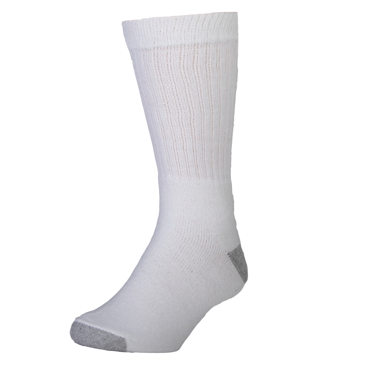 6 Pairs Everlast Men's Under The Calf Crew Socks Sock Size 1013