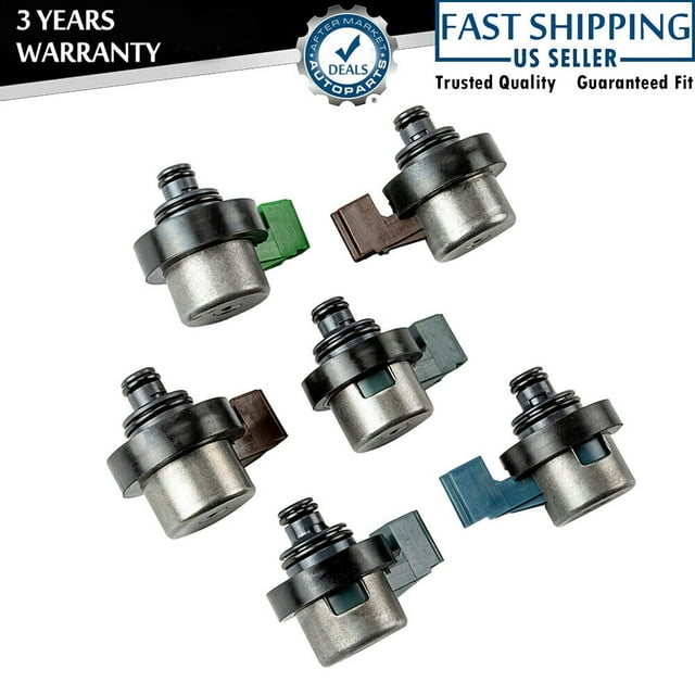 6Pcs 4EAT Transmission Solenoids Set Fits for Subaru for Forester 2.5 Outback