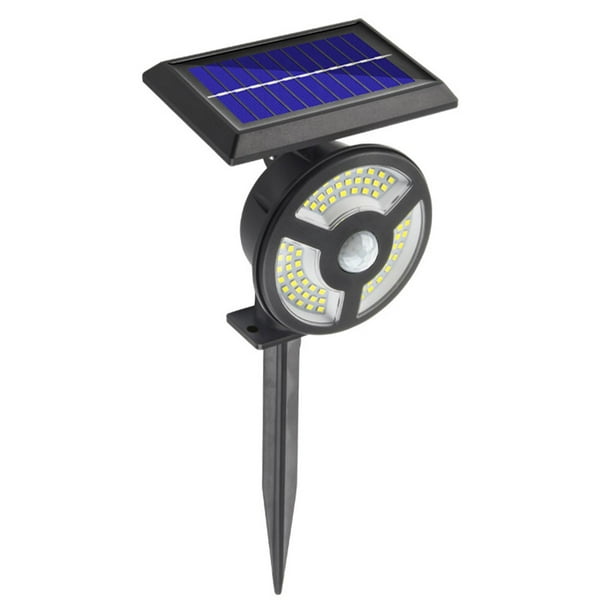 para exteriores, luces de seguridad con sensor de movimiento, cabezal 72 LED, gran de 180 degree, montaje en pared impermeable