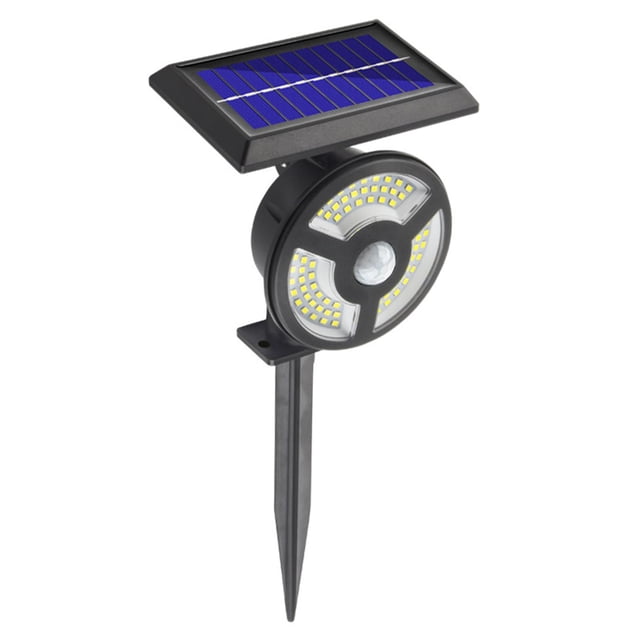 para exteriores, luces de seguridad con sensor de movimiento, cabezal 72 LED, gran de 180 degree, montaje en pared impermeable