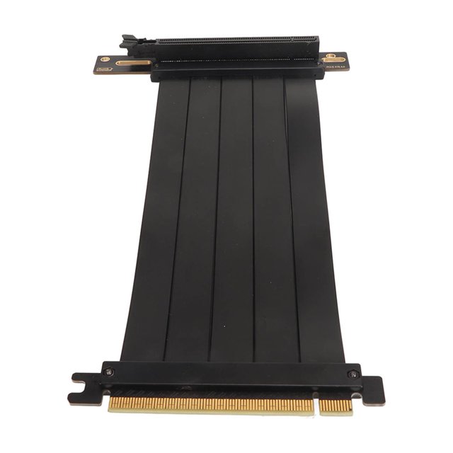 Tarjeta elevadora PCI Express soporte de señal estable X16 X8 Proceso de hundimiento dorado de 90 grados Cable de extensión PCI Express40 para tarjetas gráficas Anggrek Otros