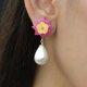 thumbnail image 3 of 50 cuentas acrílicas para hacer joyas, cuentas sueltas de flores, collares y pulseras, 3 of 8