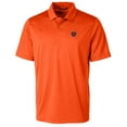 thumbnail image 2 of Men's Cutter & Buck Orange Chicago Bears Throwback Logo Big & Tall Prospect Textured Stretch Polo, 2 of 3