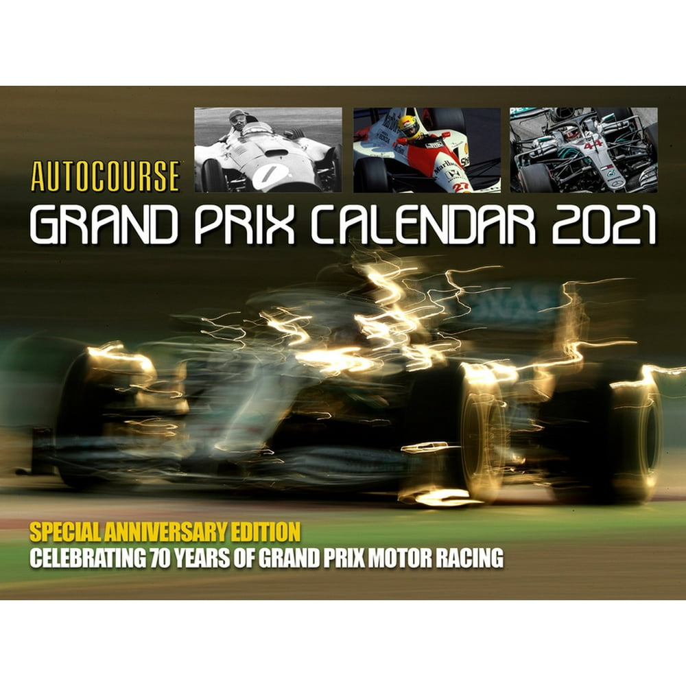 Autocourse 2021 Grand Prix Calendar Special Anniversary Edition