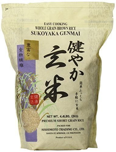 Sukoyaka Brown Rice, Genmai, 4.4 Pound