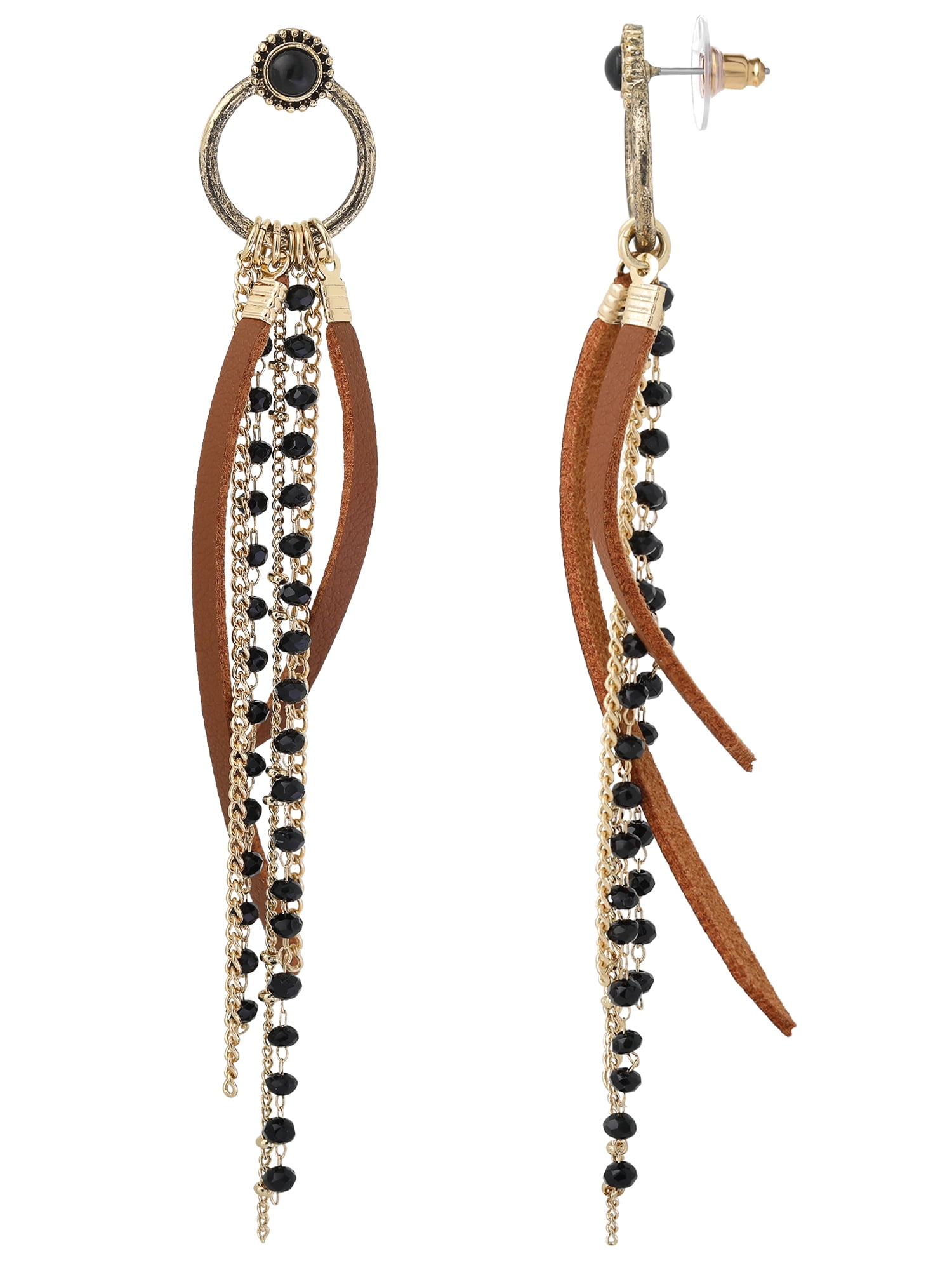 Jessica Simpson Women's Fringe Drop Earring