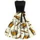 thumbnail image 1 of WILLBEST Vestidos Casuales para Mujer con Curvas Vestido Informal de Verano de Manga Corta con Cuello Redondo y Cinturón Extraíble con Estampado de Oktoberfest Chica, 1 of 2
