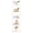 White, variant on Corner Shelf, 5-Tier Corner Bookshelf for Small Spaces, Stylish Corner Storage Display Shelves for Bedroom, Bathroom, Kitchen, Living Room