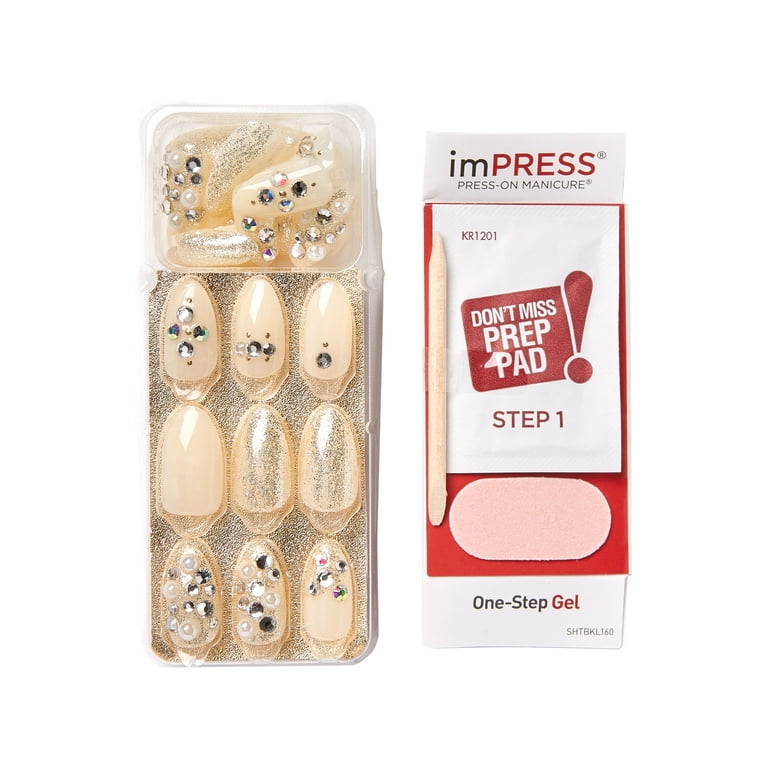 コレクション kiss press KISS imPRESS Press-on Manicure Couture Collection-Luxurious
