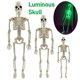 thumbnail image 2 of Decoración luminosa de esqueleto para fiesta de Halloween, estatuas para exteriores, figuras de esqueleto humano Horrible, cabeza de calavera para jardín, 90cm, 2 of 4