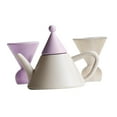 thumbnail image 2 of Ensemble de Tasses à Thé pour Maison de Poupée 1/12 Ensemble de Thé Meubles de Maison de Poupée Modèle Réaliste en Alliage Rôle Violettes Grand, 2 of 9