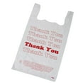 thumbnail image 6 of SSWBasics Premium Thank You T-Shirt Bags - 500 - Pack  18” x 8" x 30"  .48mil HDPE Thickness - Ideal for Restaurants  Retail  Grocery  Takeout - Standard Supermarket Size - Strong and Durable, 6 of 7