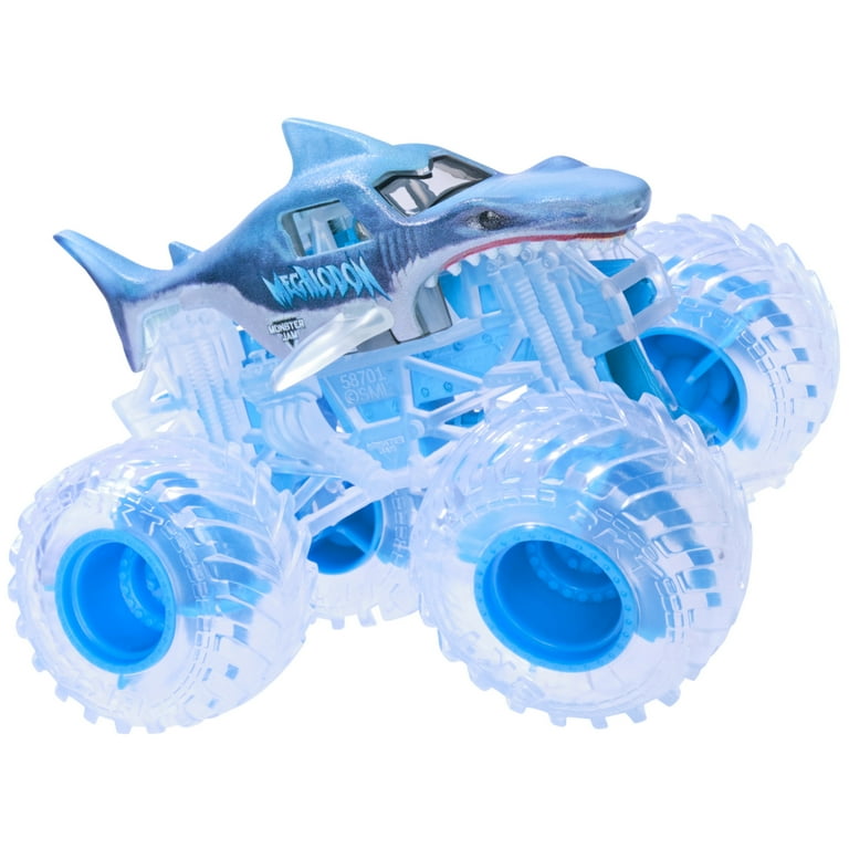 Monster Jam, Megalodon Monster Truck 1:64 Scale Die-Cast Vehicle