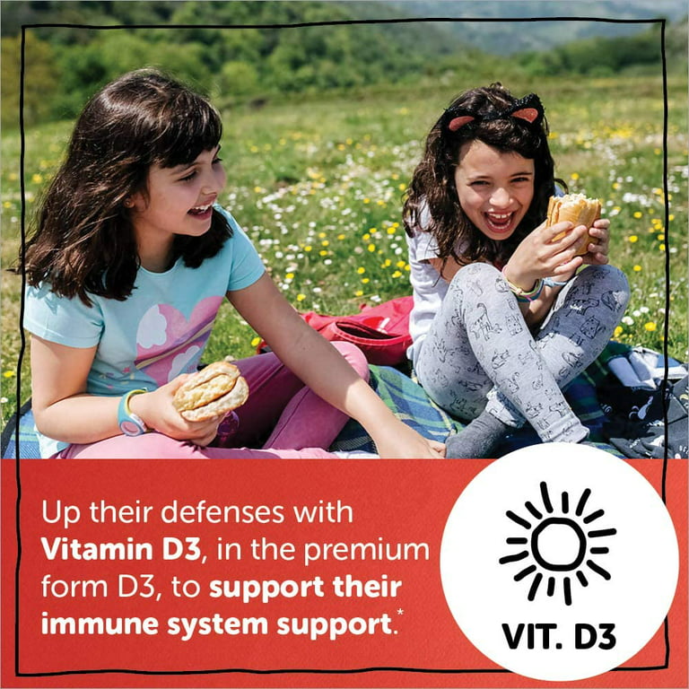 Multivitamínico en gomitas SmartyPants Kids Formula Daily: vitamina C, D3 y  zinc para la inmunidad, sin gluten, aceite de pescado omega 3 (DHA/EPA),  vitamina B6, B12, 120 unidades (suministro para 30 días)