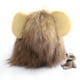 thumbnail image 5 of Peluca de león con orejas para disfraz de perro o gato pequeño, ideal para disfraz de otoño e invierno, talla M, 5 of 5