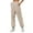 Beige, variant on Lroveb Fleece Lined Sweatpants for Women, High Waisted Jogger Pants, Womens Thin Loose Sweatpants Comfortable Jogging Pants With Pockets Casual Beige