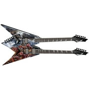 Dean V Dave Mustaine Double Neck, Diadem with C