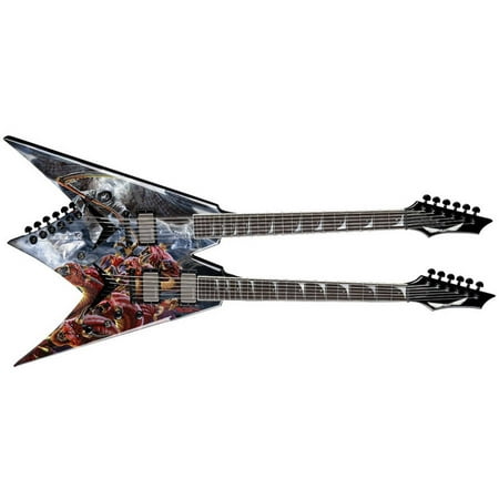 Dean V Dave Mustaine Double Neck, Diadem with C