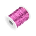 thumbnail image 3 of Uxcell 16 Gauge Aluminum Craft Wire 1.5mm 98.5ft Flexible Bendable Anodized Metal Jewelry Sculpting Wire for Jewelry Making Modelling Craft DIY, Dark Pink, 3 of 7