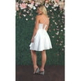 thumbnail image 2 of Women's May Queen Sorority Formal Dress Rush MQ1882 Short Outfit Ivory 16, 2 of 3
