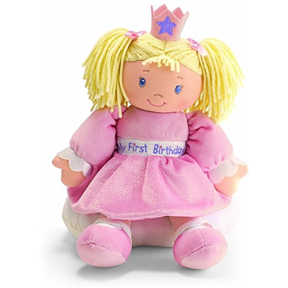 Gund Musical My 1st Birthday Princess Doll - with Sound - Measures 12"