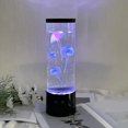 thumbnail image 4 of 9" Jellyfish Lamp, LED Jellyfish Tank Table Lamp,12 Color Changing Dimmable Aquarium Night Light for Home Decor & Christmas Birthday Gifts, 4 of 8