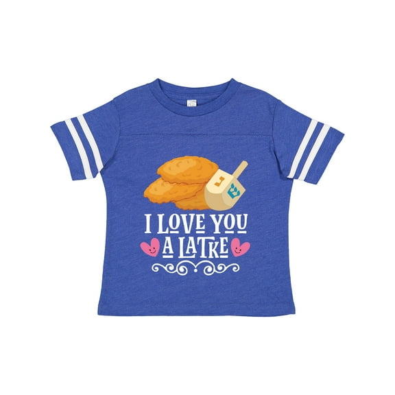 Inktastic Hanukkah Funny Latke Girls Toddler T-Shirt