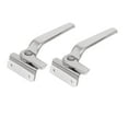 thumbnail image 1 of Unique Bargains Stainless Steel Casement Window Locking Handle Grip Right Hand 2pcs, 1 of 5