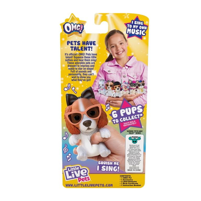 Little Live OMG Pets Have Talent - Interactive Puppy - Ballerina