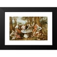 thumbnail image 2 of Pieter Pourbus 18x13 Black Modern Framed Museum Art Print Titled - An Allegory of True Love (C. 1547), 2 of 5
