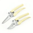 thumbnail image 4 of HLONK 1/2pcs Garden Flower Scissors  Lightweight Hand Pruners Make Cut Smooth & Clean  Premium Plant Shears  Powerful Trimmer Applied To Flowers  Branches And Leaves, 4 of 6