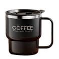 thumbnail image 2 of 400ml 304 Stainless Steel Insulated Coffee Mug with Lid & Handle – Double-Wall Travel Mug for Office, Camping & Daily Use, 2 of 6