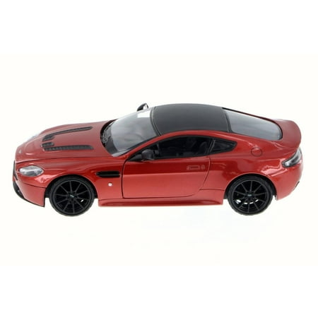 Aston Martin V12 Vantage S Coupe, Red - Motor Max 79322L - 1/24 Scale Diecast Model Toy Car (Brand New but NO