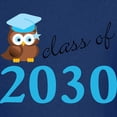 thumbnail image 3 of CafePress - Class Of 2030 Owl Graduation Gift T Shirt - Dark T-Shirt Kids XS-XL, 3 of 4