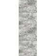 thumbnail image 5 of BERTHMEER 2' x 6' Abstract Hall Runner Rugs non-slip, Gray, 5 of 7