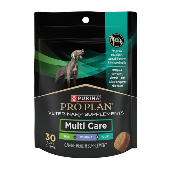 Purina Pro Plan Veterinary Supplements Multi Care Canine Supplement, 30 ct Pouch, 5.29 oz.