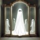 thumbnail image 4 of Pegatinas de Fantasmas para Espejo de Halloween, Decoración de Terror, Pegatinas de Vidrio para Baño, Dormitorio, Accesorios de Diseño de Escena de Fiesta, Pegatinas con Patrón de Fantasmas, 4 of 5