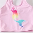 thumbnail image 5 of Hienoo Big Girls 2-Piece Swimsuit Tankini Top and Boyshorts Cute UPF 50+ Bathing Suit, 5 of 6